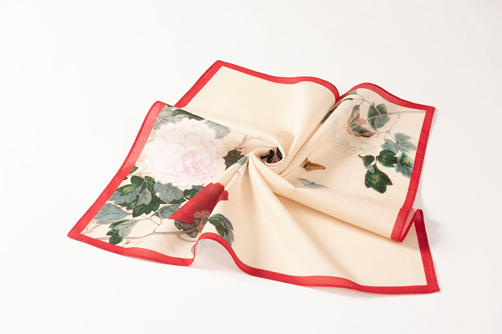 Traditioneller Fächer&Tuch Set