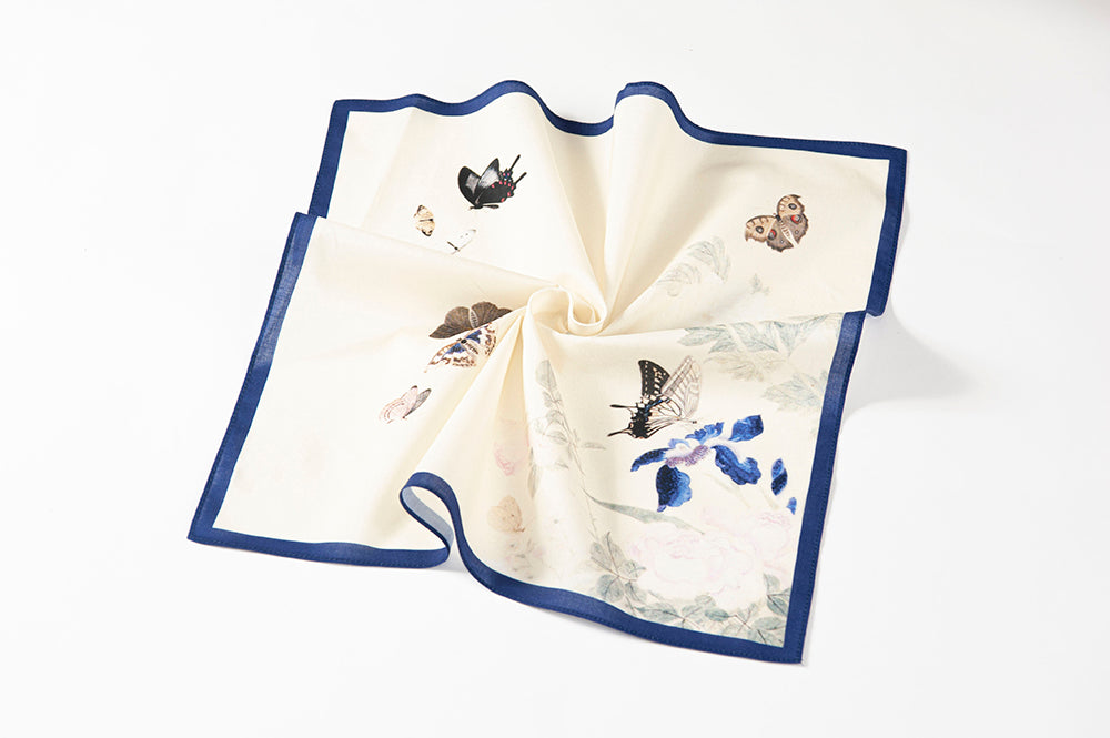 Traditioneller Fächer&Tuch Set