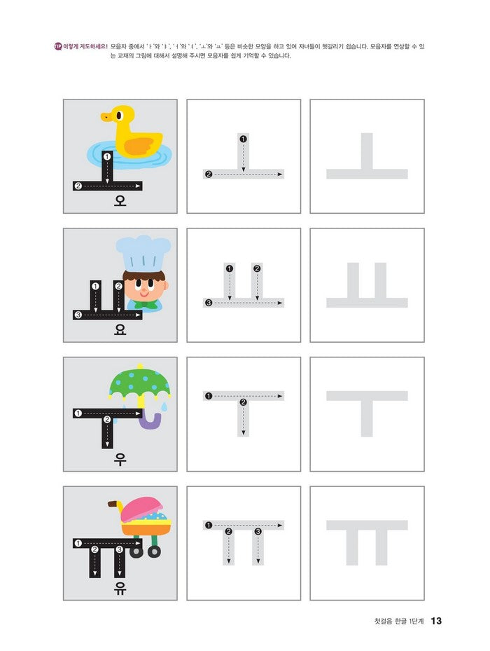 Hangul: Basic Writing 1+2