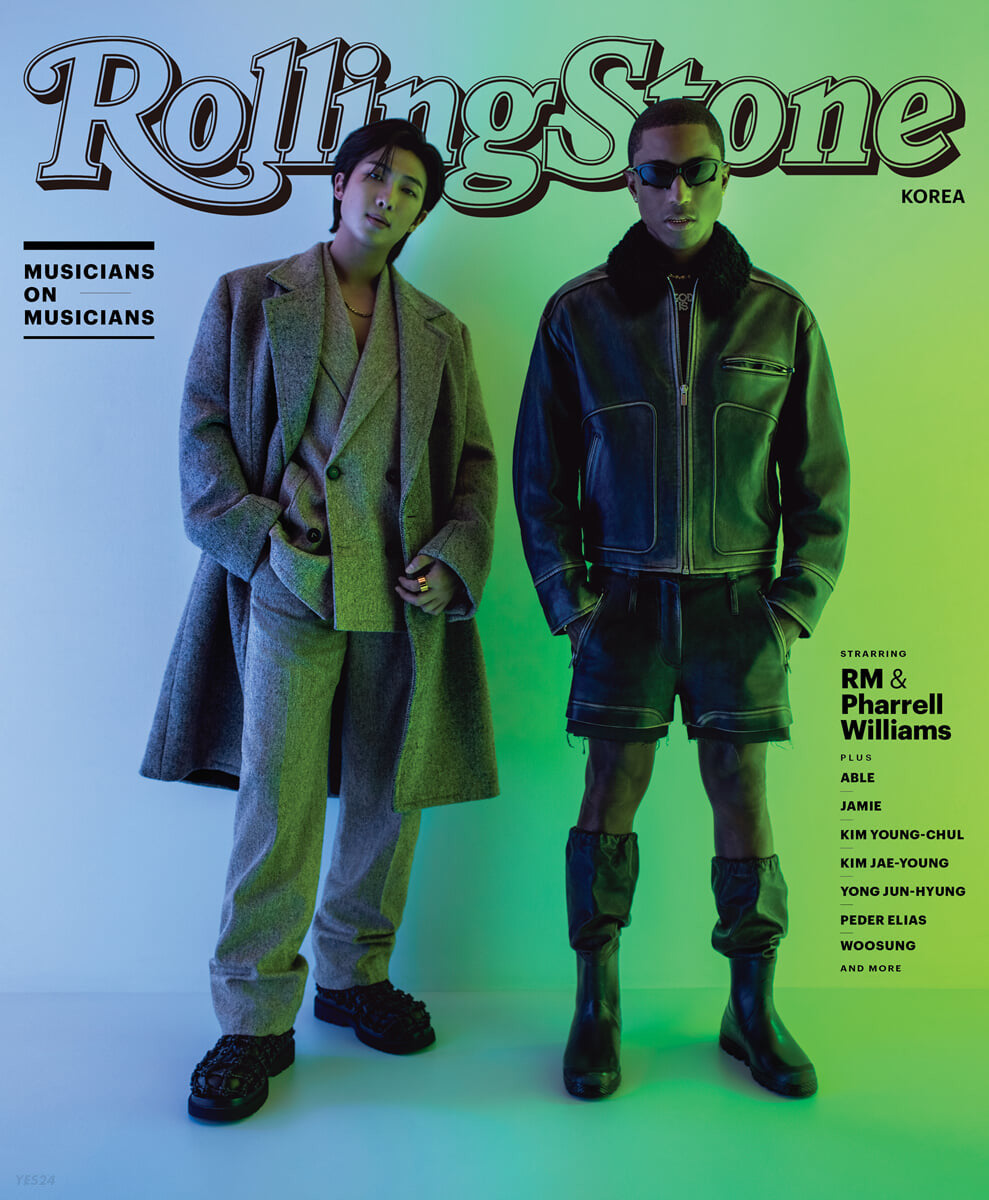 RM & PHARRELL WILLIAMS COVER ROLLING STONE KOREA