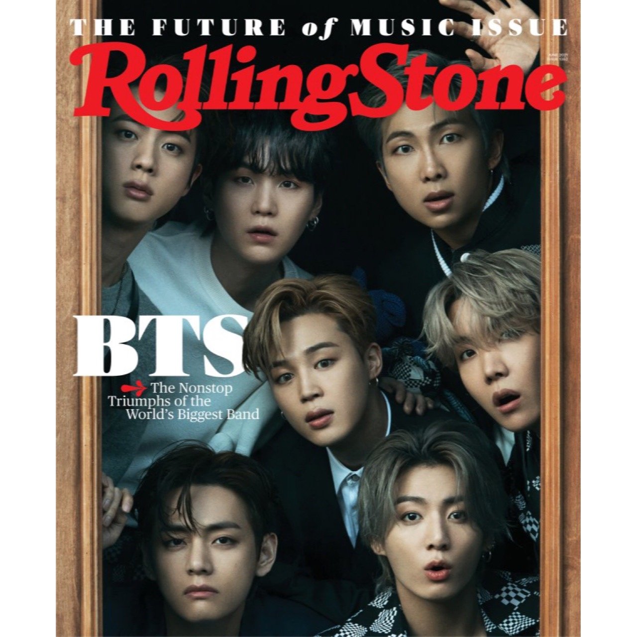 Rolling Stone June 2021 BTS Cover Edition